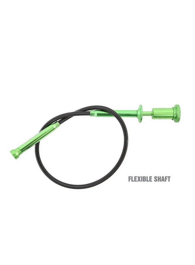 OEMTOOLS Retractable 4 Claw Flexible LED Magnetic Pick Up Tool Green and Black 24 Inch 25399 - Image 3